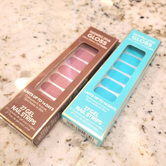 Dashing Diva Other - NEW Dashing Diva set of 2 gloss nail strips